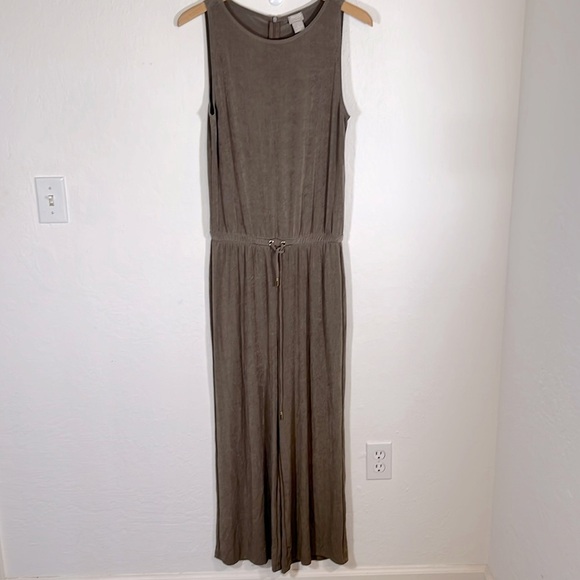 Chico’s Travelers brown jumpsuit pantsuit size 0 (US 4/6) - Picture 1 of 3